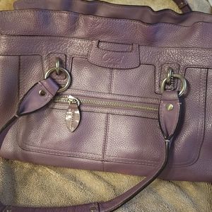 Lilac Coach Purse.